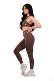 Women's Virtue Sports Bra & Leggings Workout Set - Available in 4 Colors