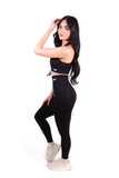 Women's Performance Leggings & Sports Bra Workout Set - Available in 4 Colors
