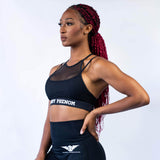 Women's Icon Mesh Halter Sports Bra - Available in 2 Colors
