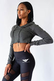 Women's Cropped Hoodie - Available in 3 Colors