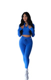 Women's Conquer Jacket & Leggings Workout Set - Available in 5 Colors