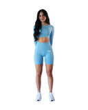 Women's Workout Biker Shorts Set - Available in 4 Colors